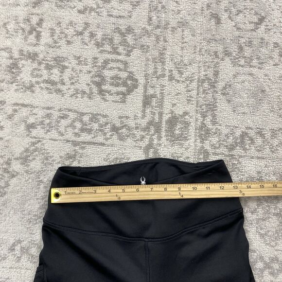 Spyder Leggings Active Black Pull On Stretch Women's Pants Size Medium - Picture 5 of 7